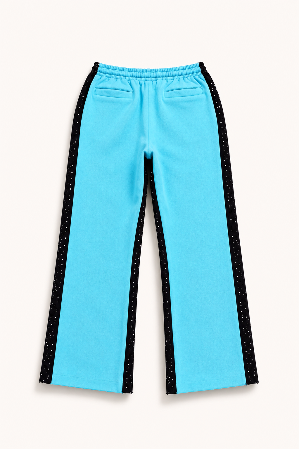 Mg@TT Rhinestone Blue Sweatpants