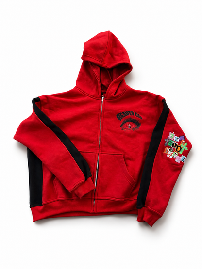 Mg@TT Plain RED Hoodie