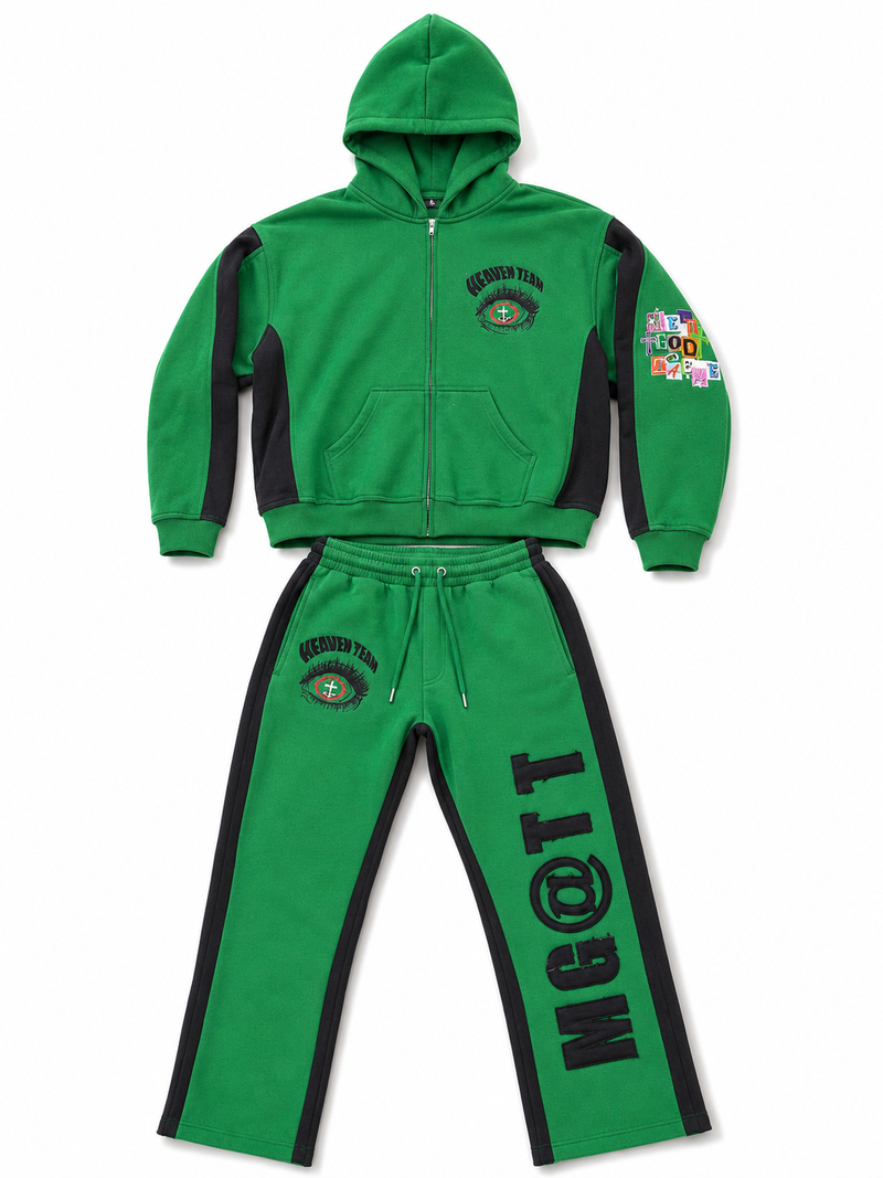 PLAIN Green Sweatsuit